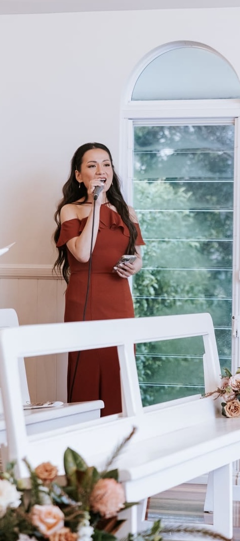 VOX by Peng performing at a wedding